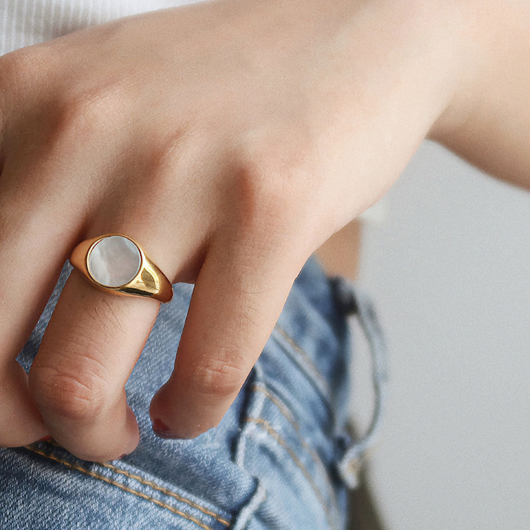 Anillo Madreperla
