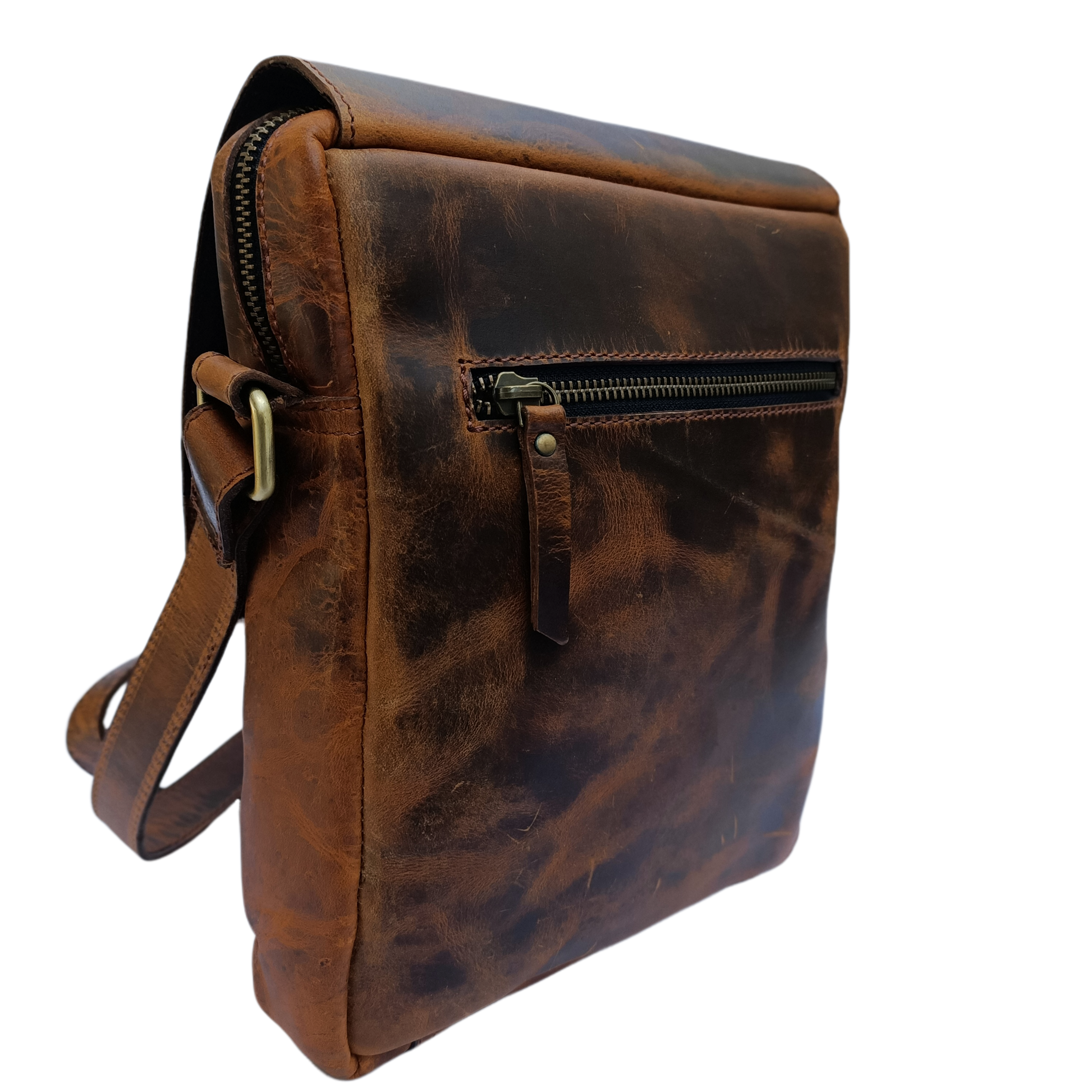 Bolso de mujer Hunter de cuero marrón