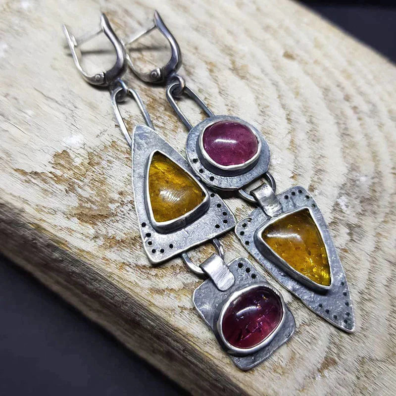 Chic - Pendientes Triángulo Vintage