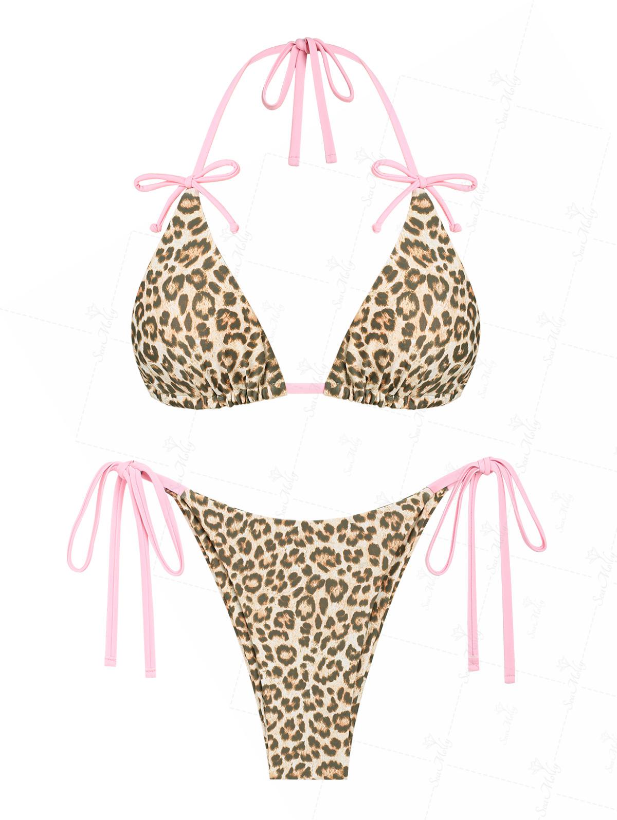 Isabella | Conjunto de bikini de triángulo y escote halter