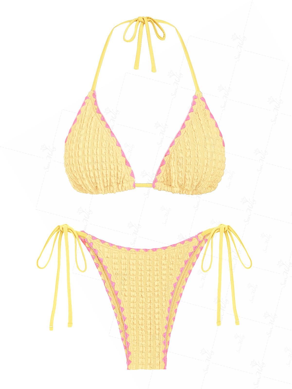 Irina | Conjunto de bikini de triángulo que define tu cintura