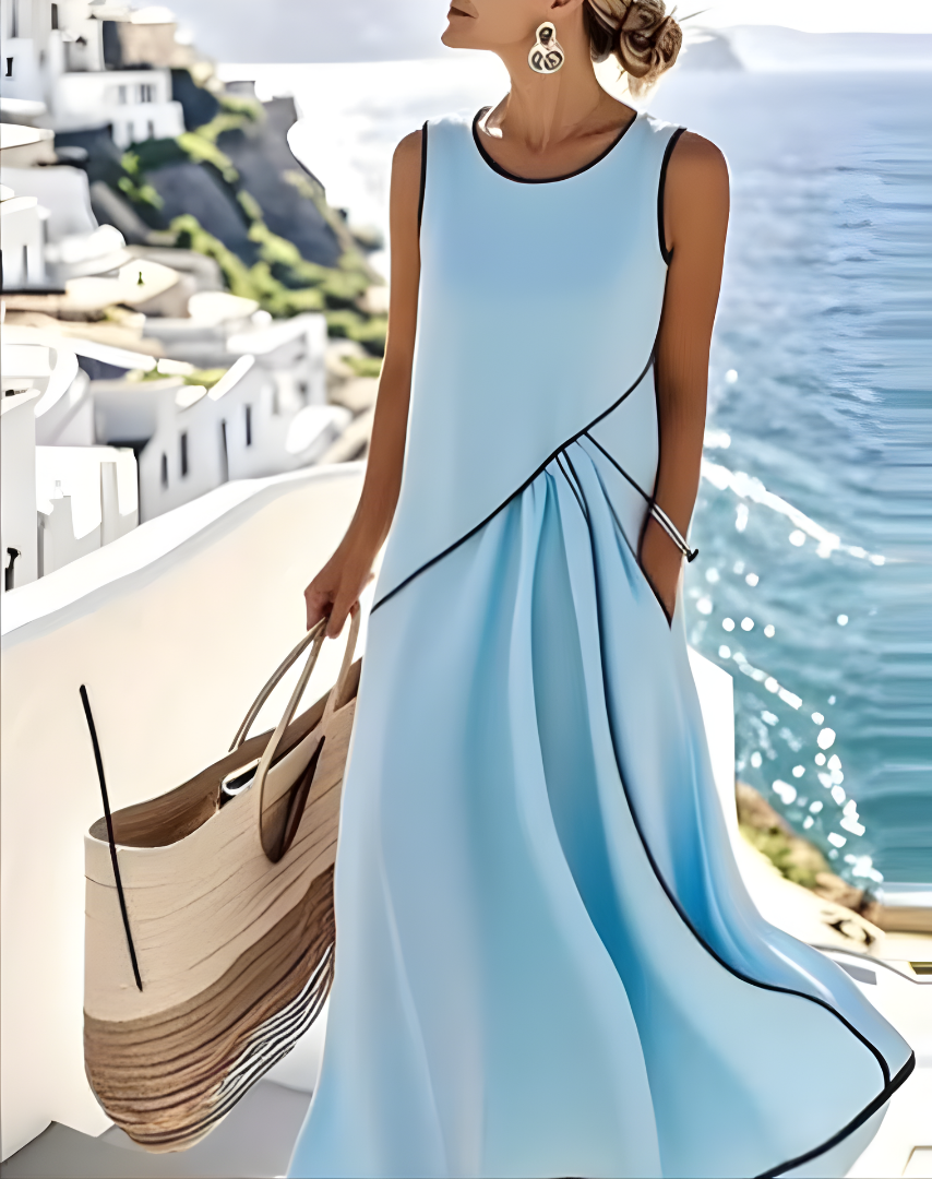 Saige™ Vestido de verano a rayas