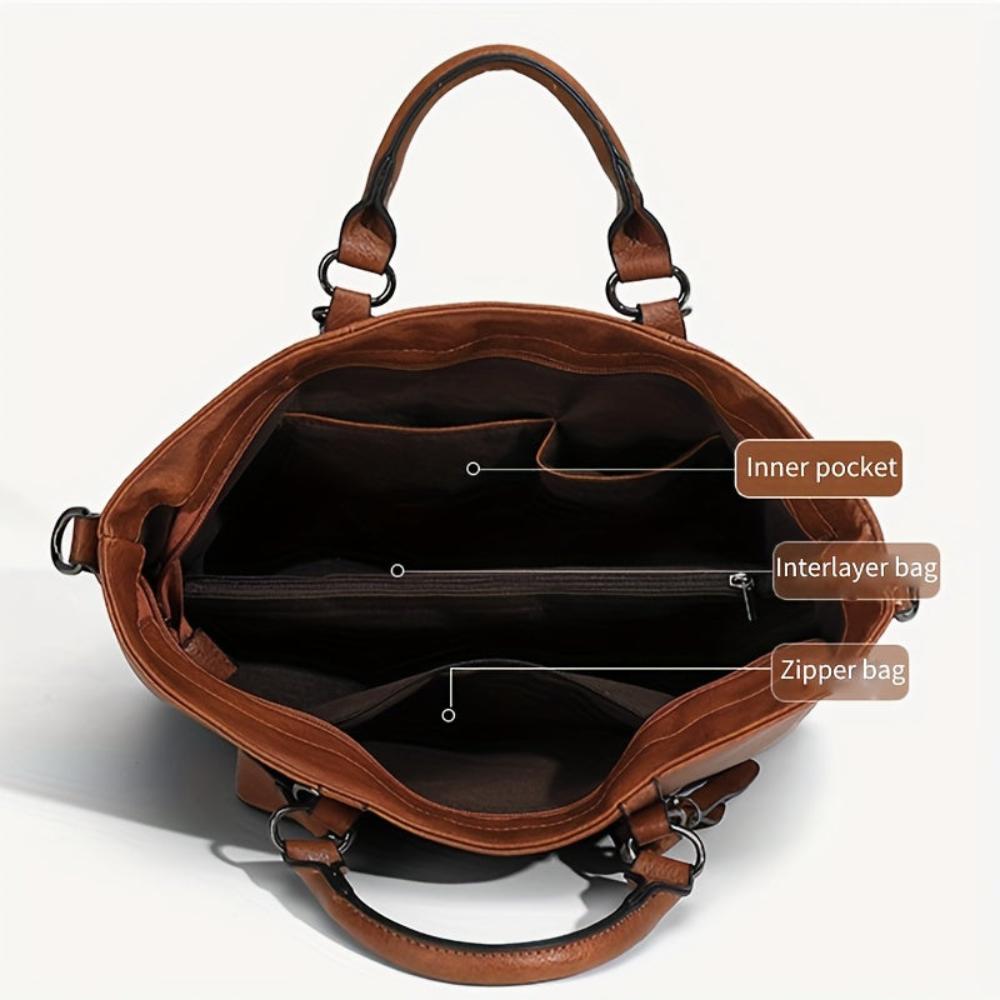 La Elegancia Atemporal de Charlotte | Bolsa Tote Vintage