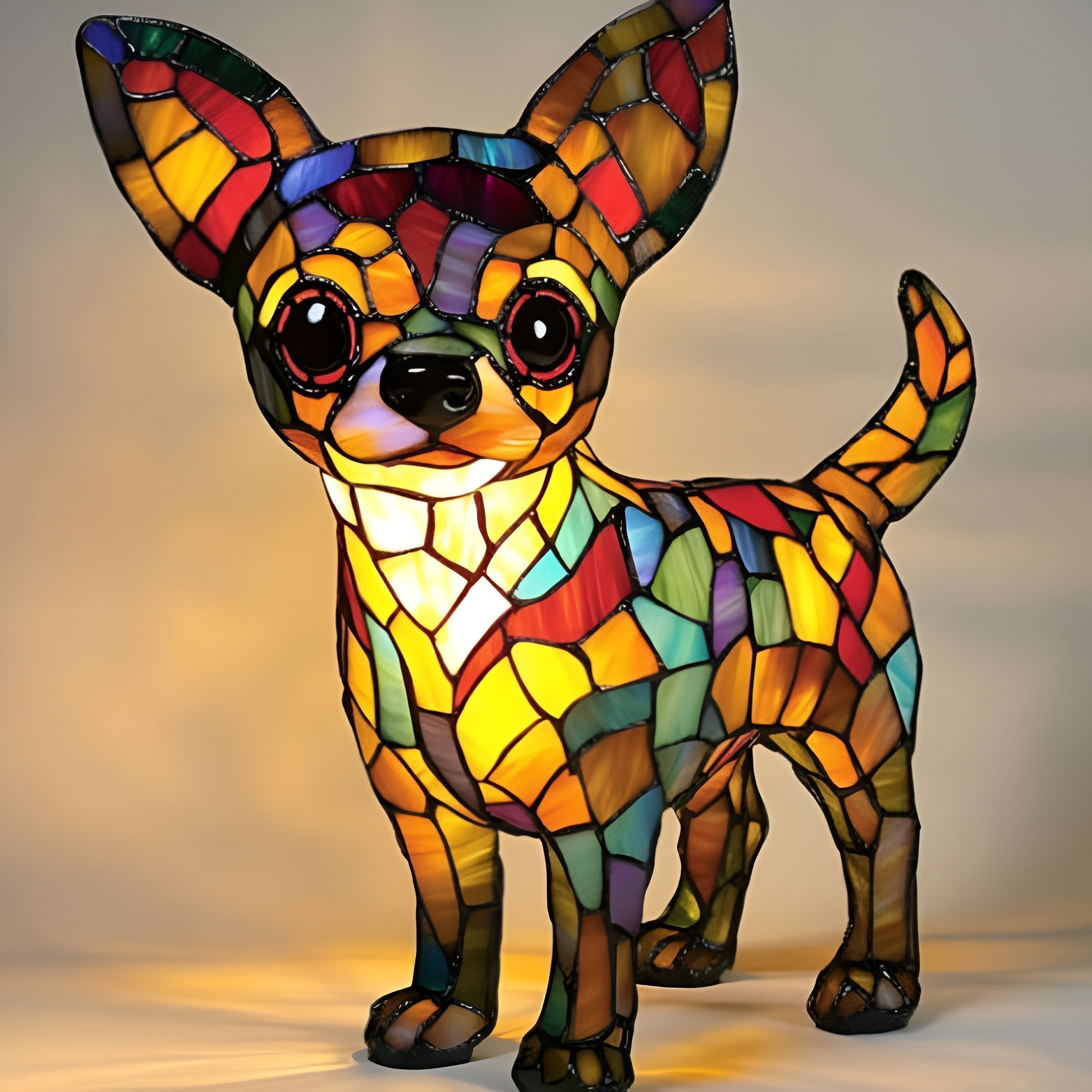 Choupette  | Lámpara para perros Magisk en vidrio de colores