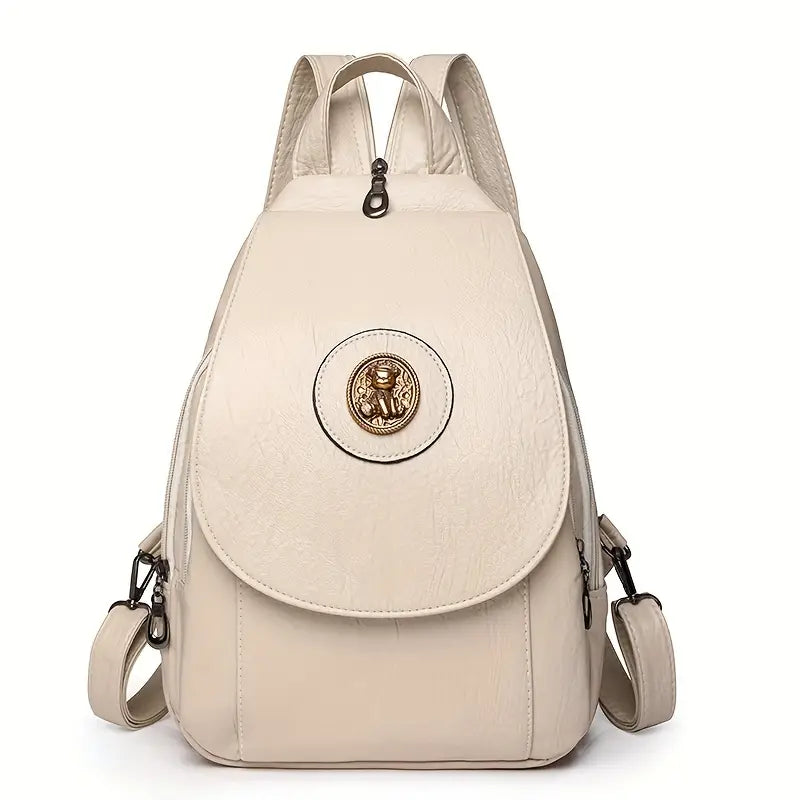 Mochila Vintage de Denim Ajustable Miras