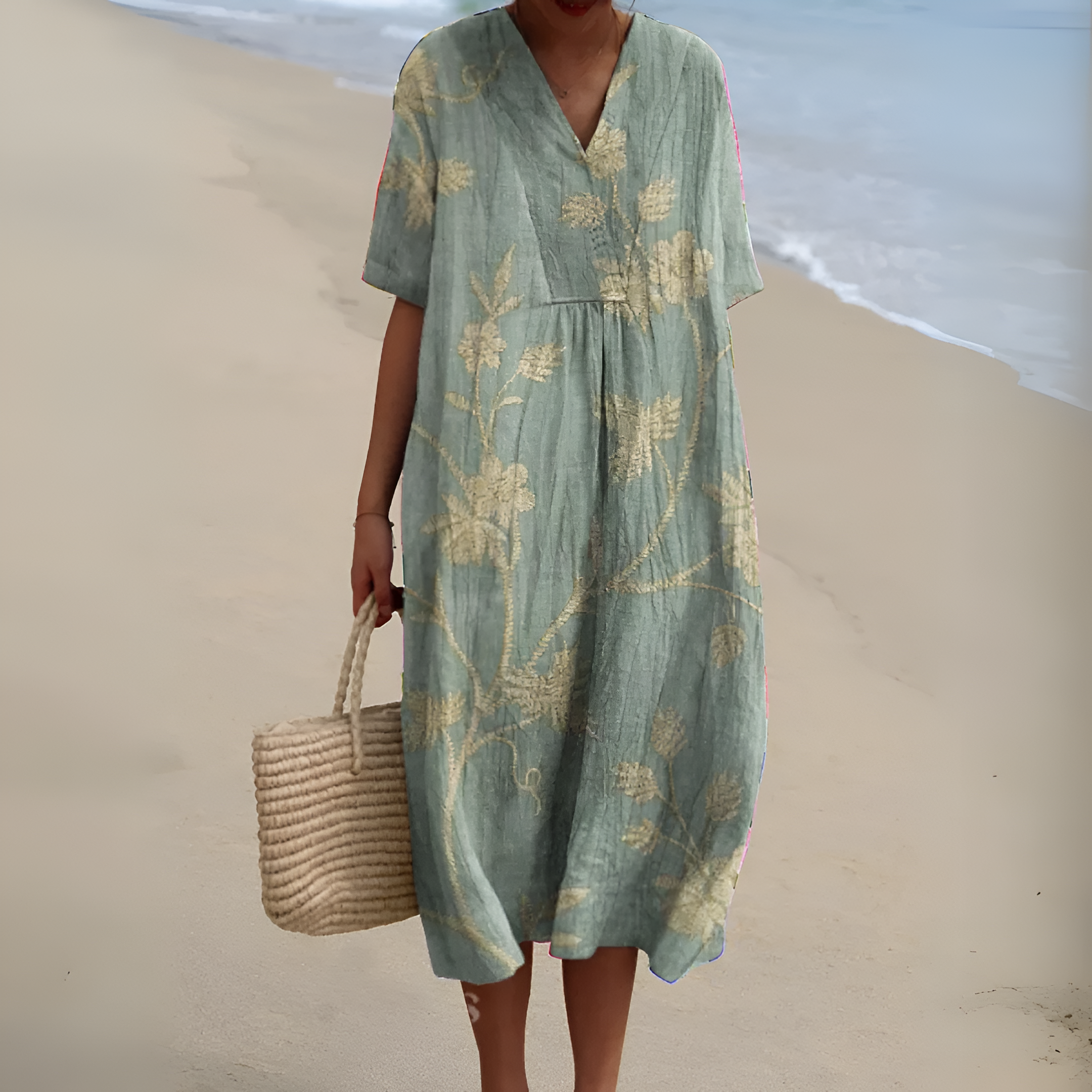 Vestido estampado brisa de verano