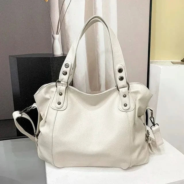 Elegante y multifuncional bolso de cuero