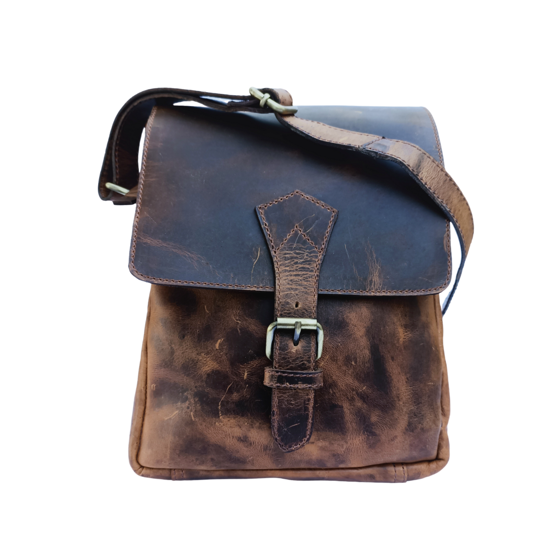 Bolso de mujer Hunter de cuero marrón