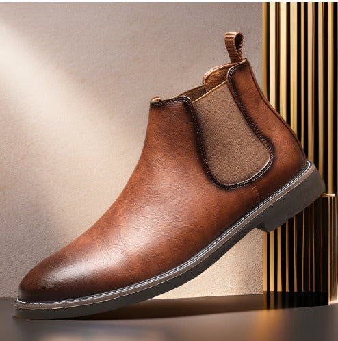 Nicolas™ | Botines Chelsea de Cuero