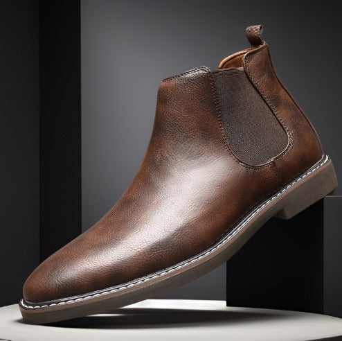 Nicolas™ | Botines Chelsea de Cuero