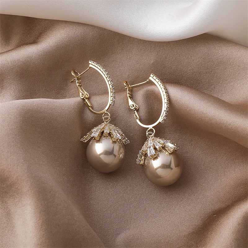 Pendientes de Perlas Malia
