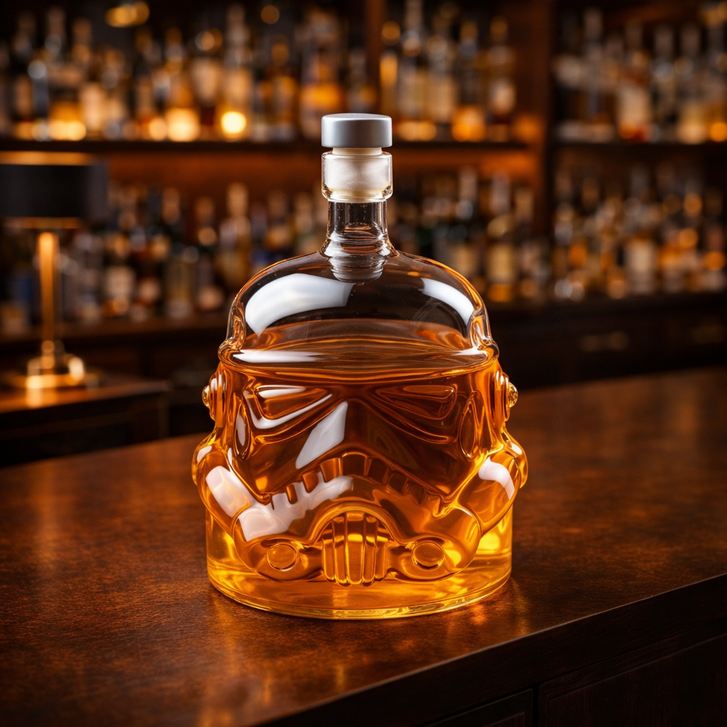 Botella de Whisky - Edición Set de Botella y Vaso