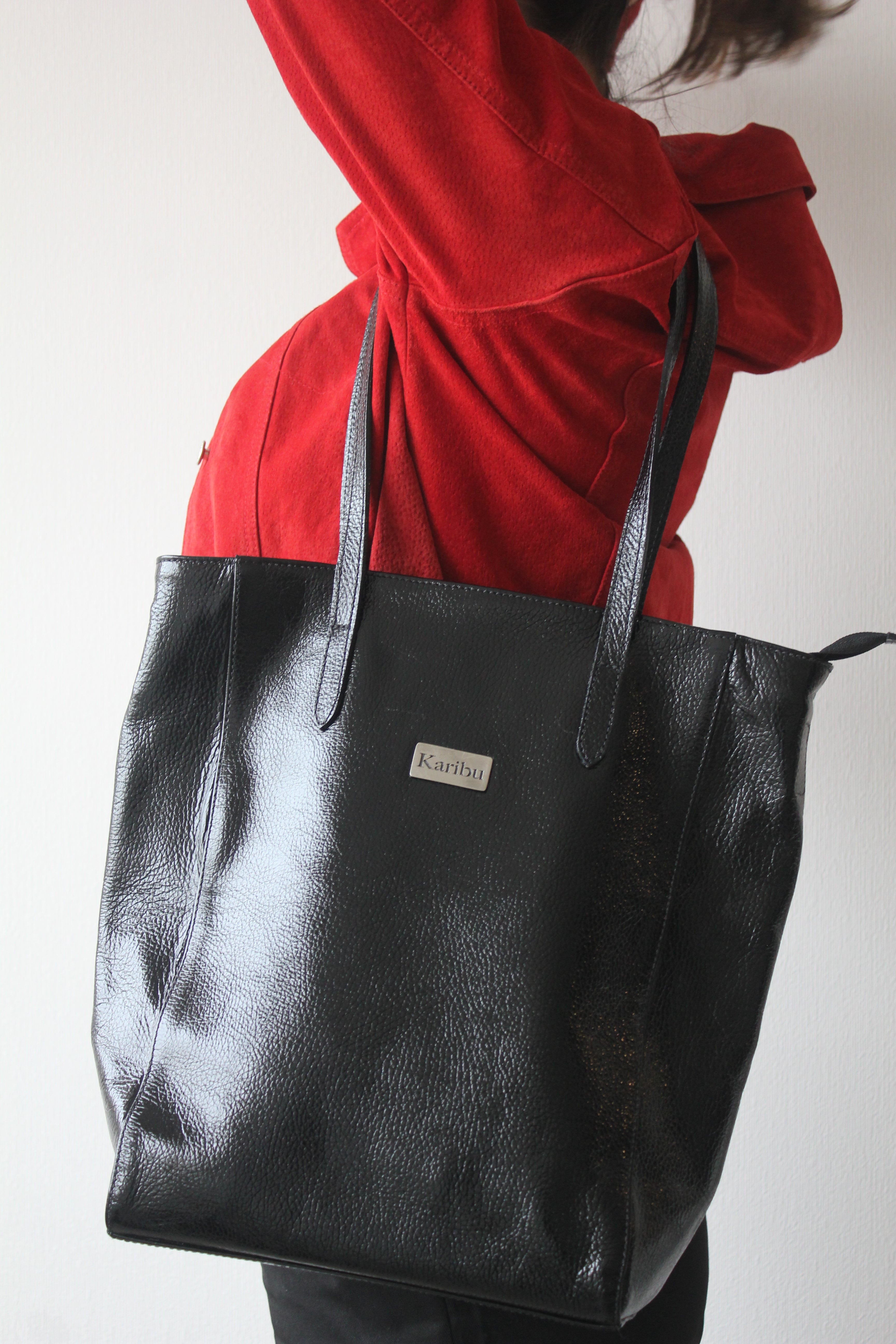 Cartera Brillante Jacinta Schwarze