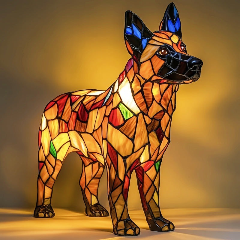 Bandido | Lámpara para perro Magisk en vidrio de colores
