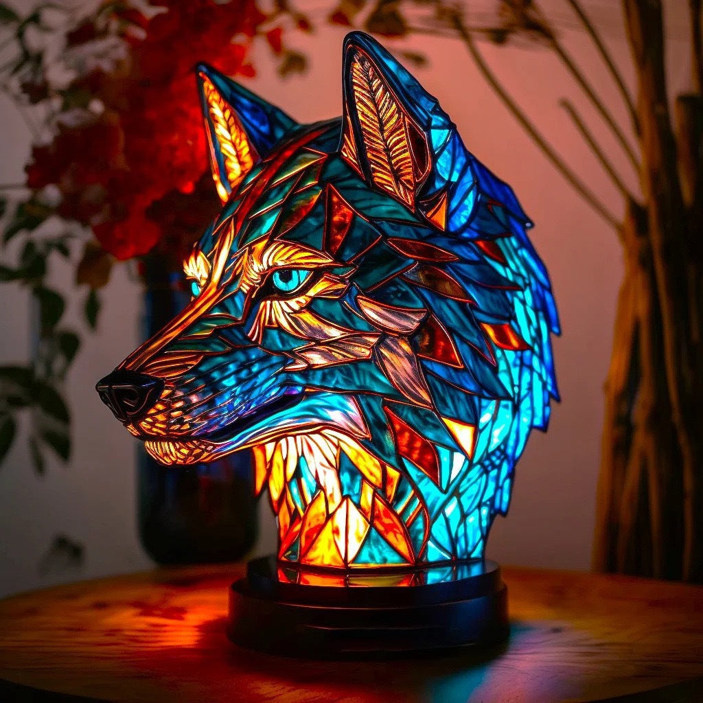 Blaze | Lámpara lupo Magisk en vidrio de colores