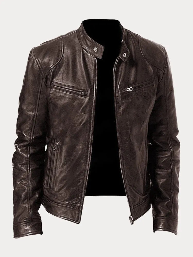 Chaqueta de cuero