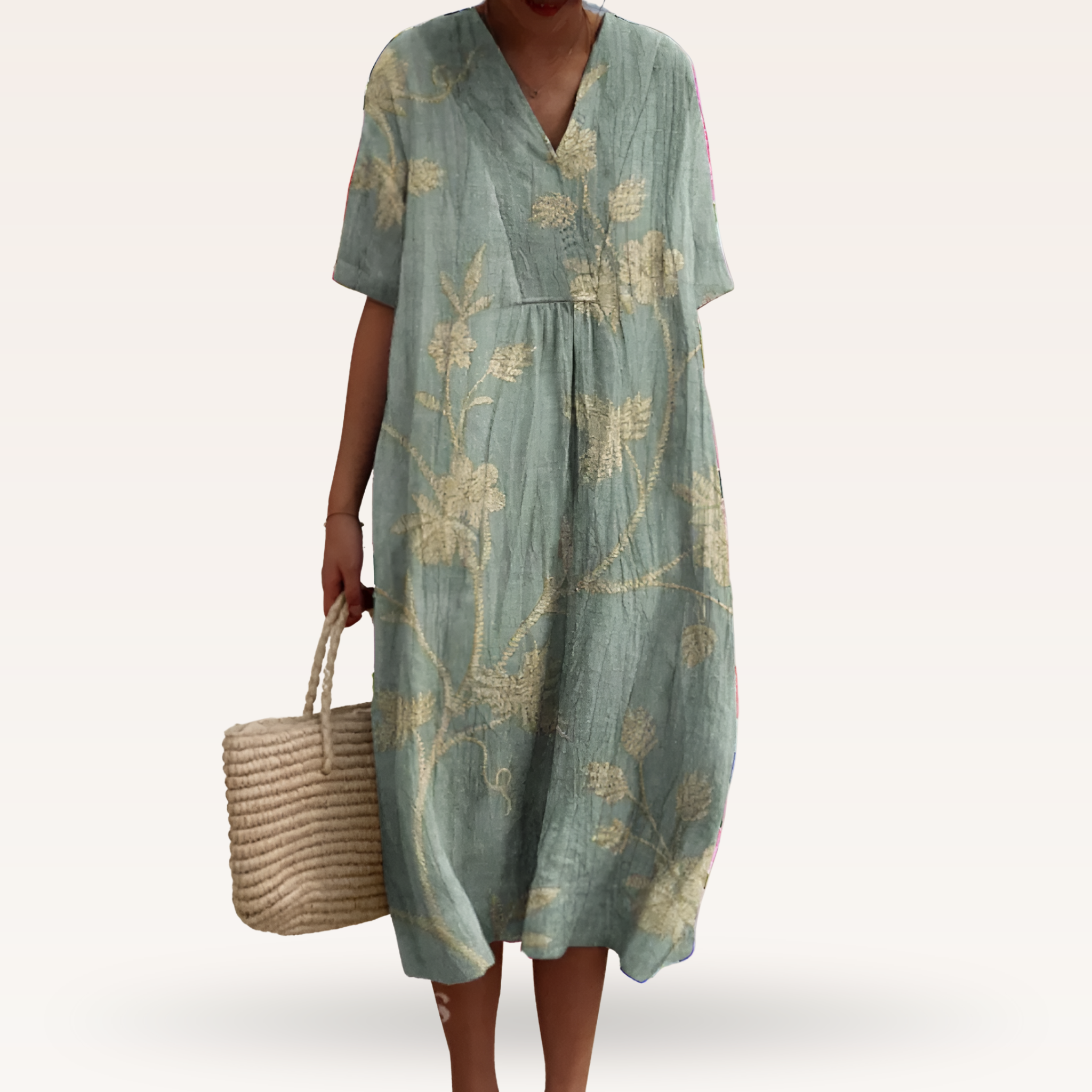 Vestido estampado brisa de verano