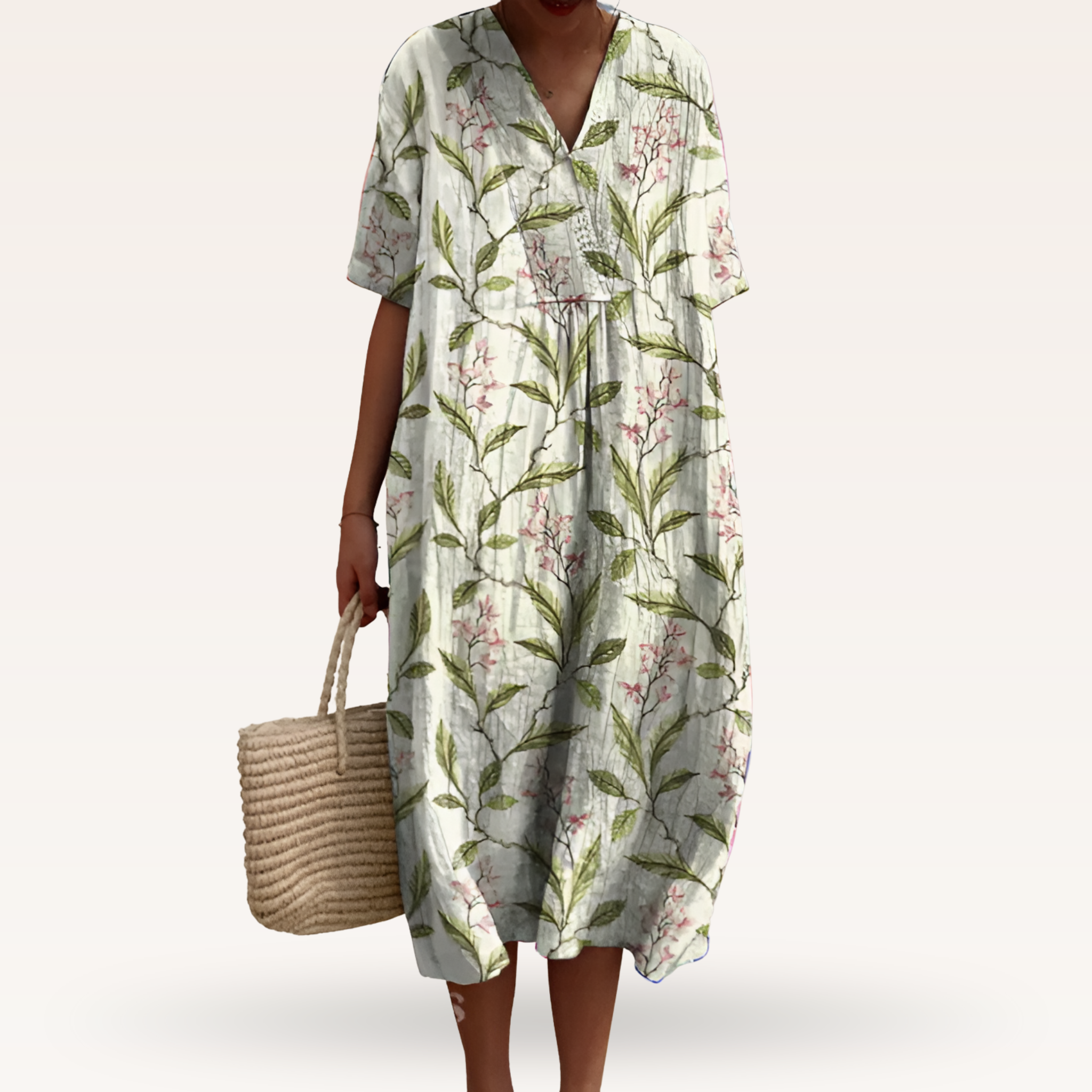 Vestido estampado brisa de verano