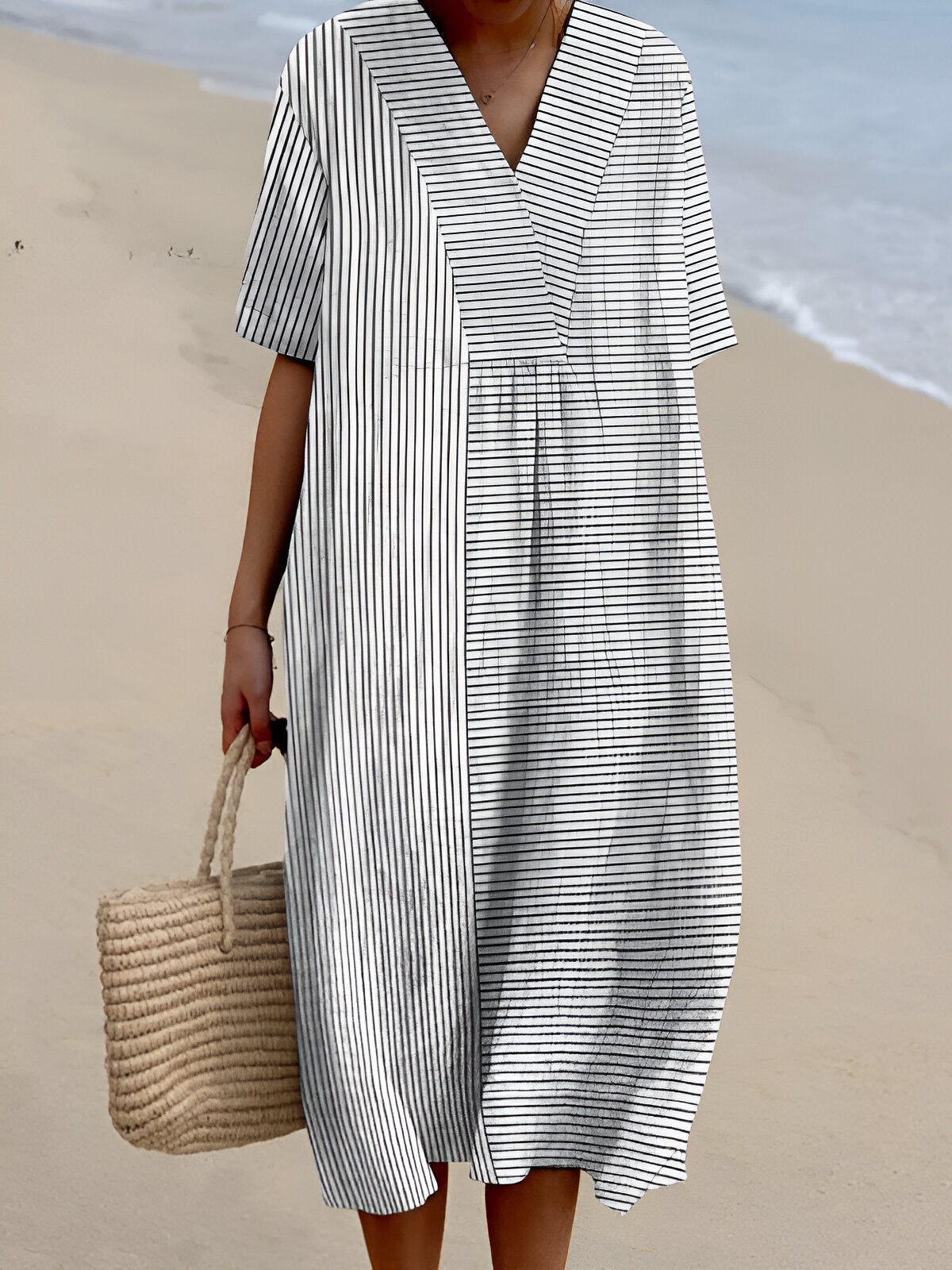 Vestido estampado brisa de verano