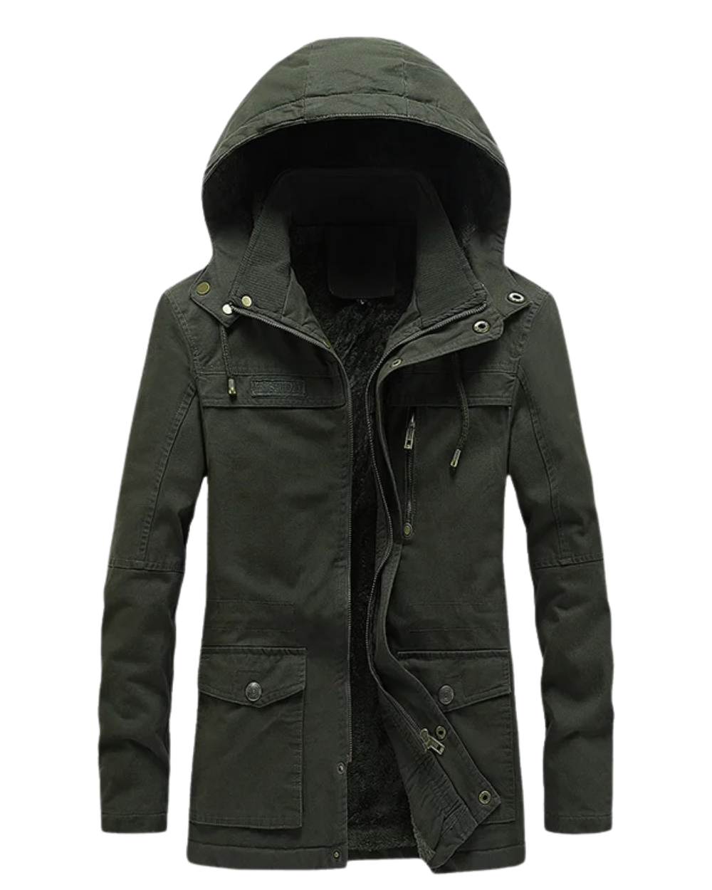 Chaqueta de invierno casual de algodón