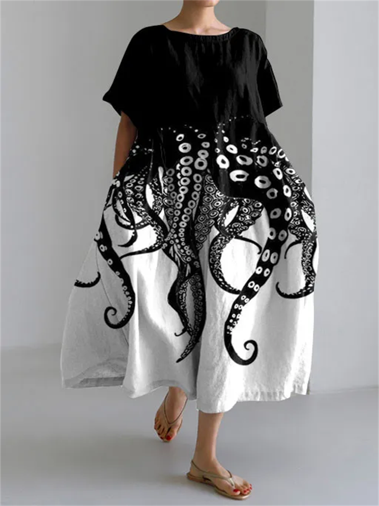Vestido estampado brisa de verano