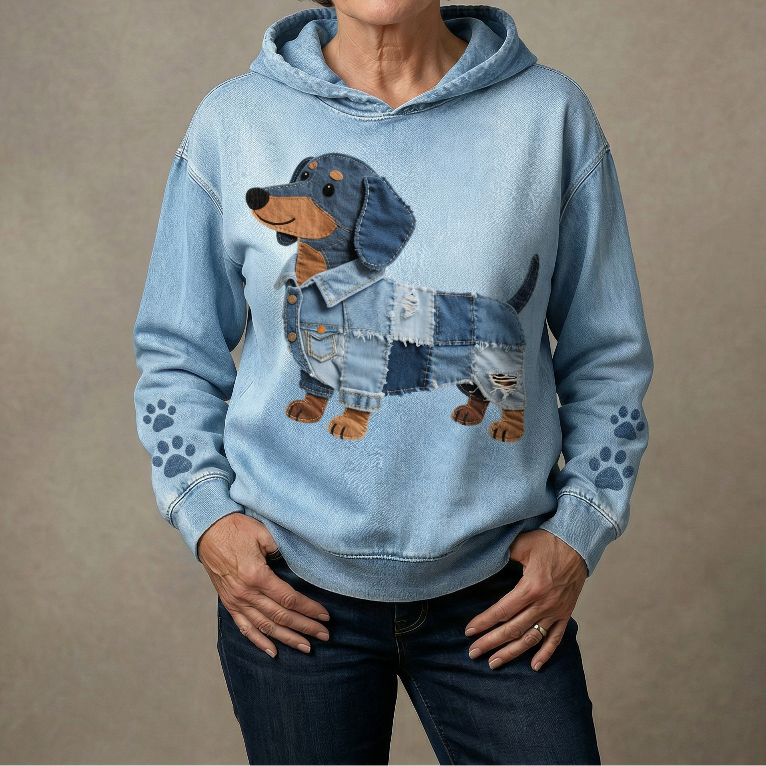 Estrella - Sudadera Patchwork Art Jamnik-Motive