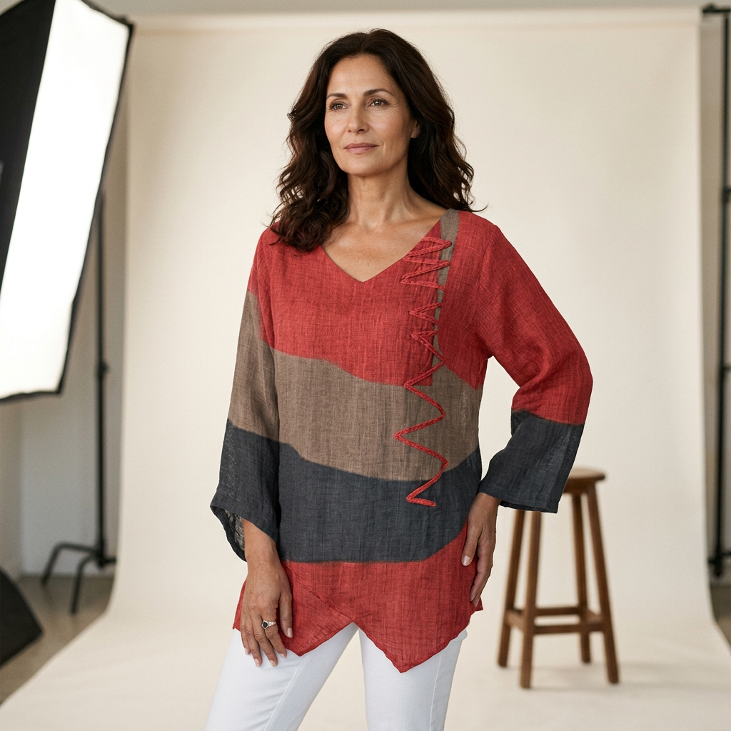 Mariana™  | Elegante Blusa Hecha a Mano