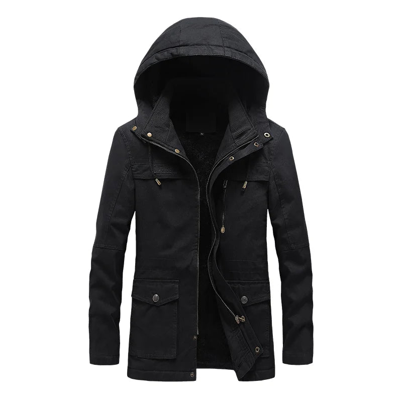 Chaqueta de invierno casual de algodón