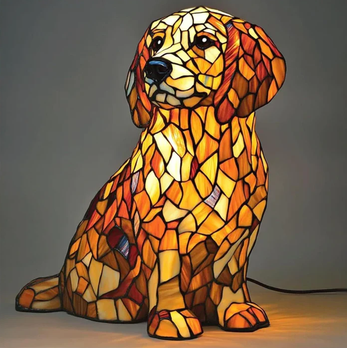 Lámpara Espiritual Golden Retriever