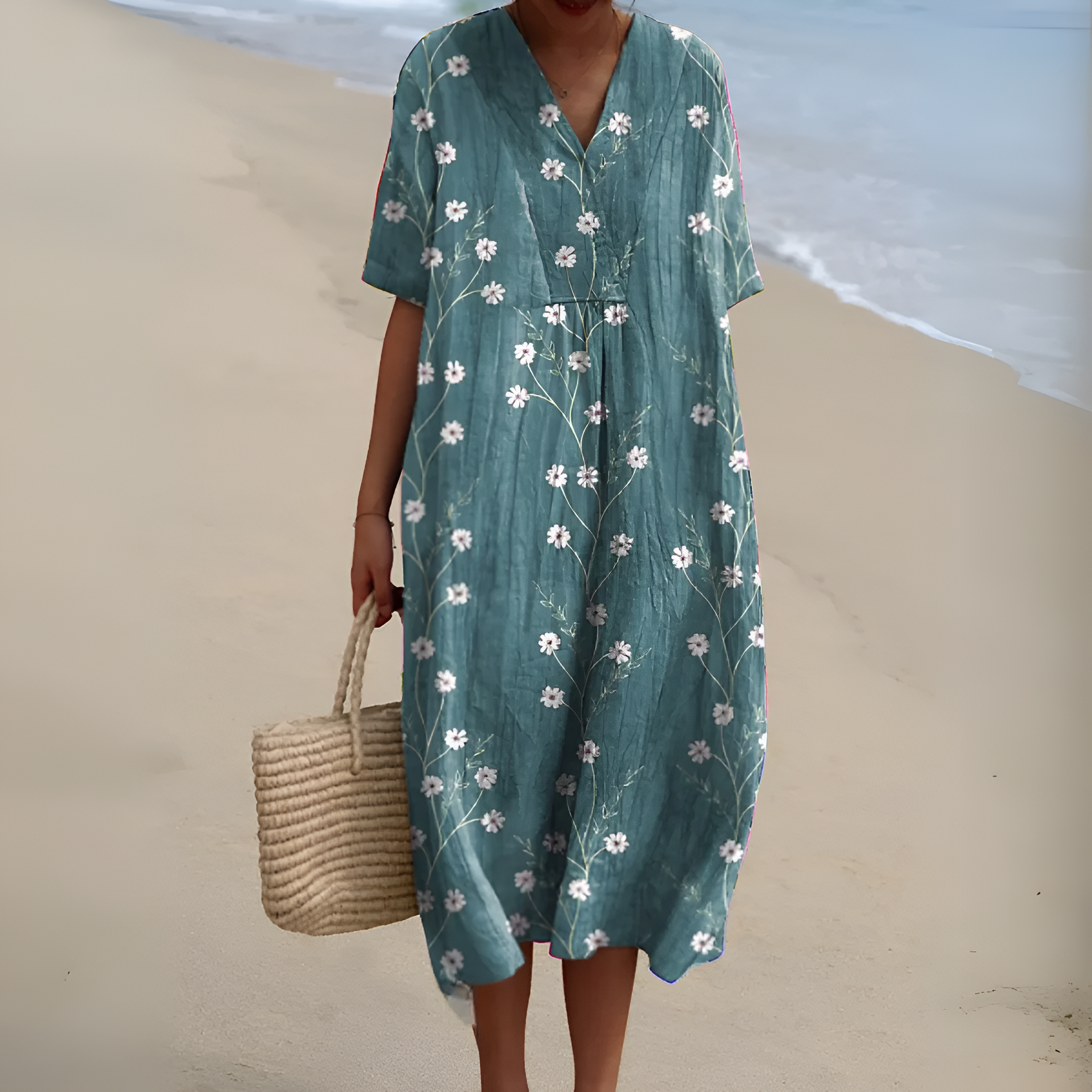 Vestido estampado brisa de verano