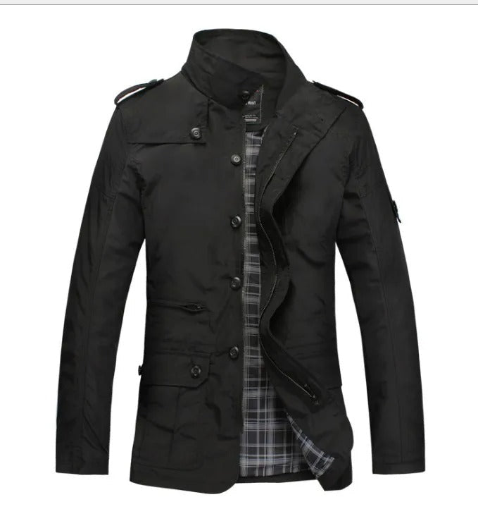 Elegant Windbreaker Jacket